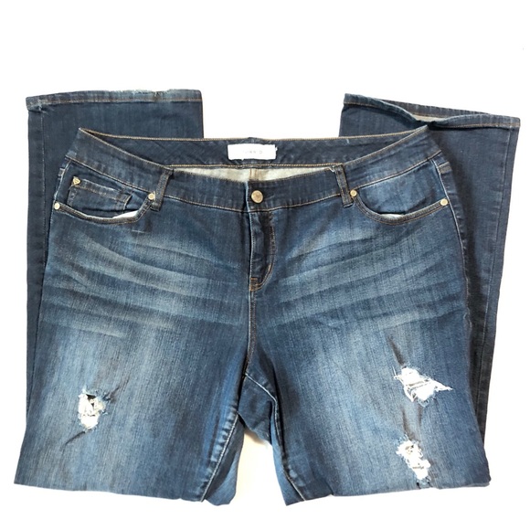 Torrid Denim - Torrid Distressed Jeans